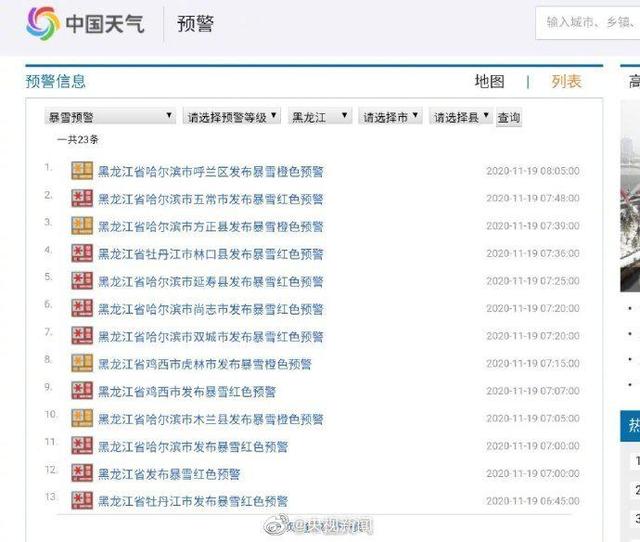 黑龙江暴雪预警升级，极端天气的挑战及应对策略